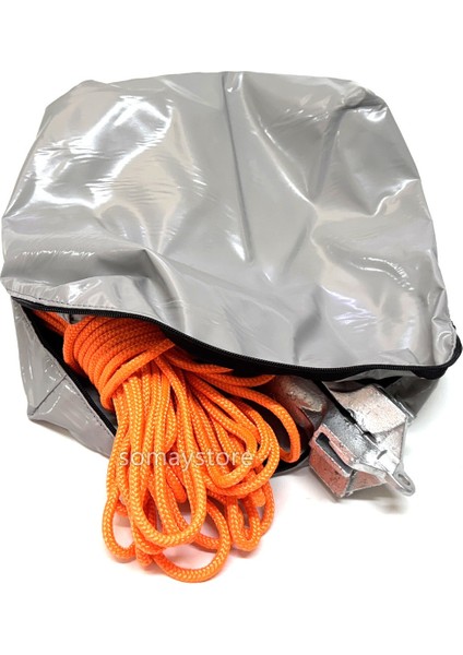 Marin Bot , Kano ve Jetski Çıpası Çantalı Set 1.5 kg Şemsiye Çapalı 6mm 20MT Ipli indirimleri