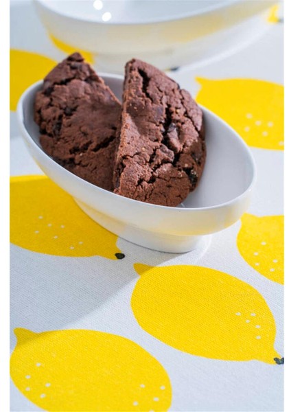 Aria Oval Porselen Tabak - 15 cm