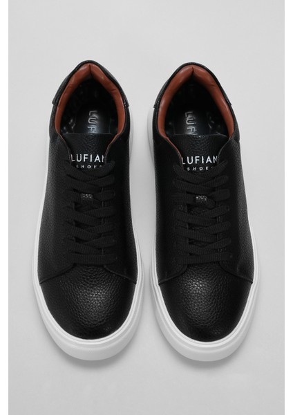 Lufian Tommy Erkek Sneaker Deri Ortopedik Spor Ayakkabı fırsatları