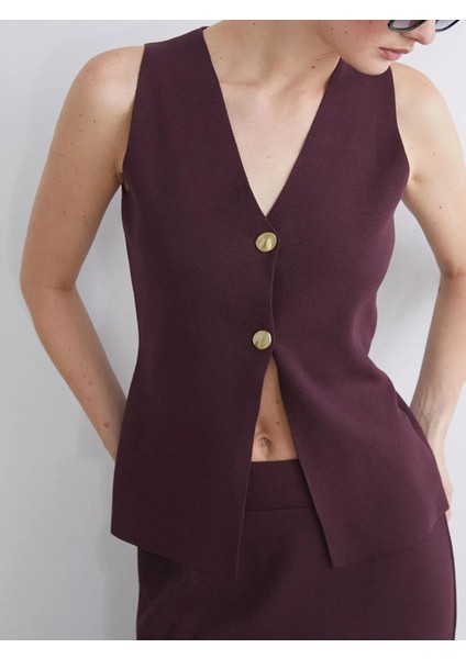 Lcwaıkıkı Classic V Yaka Kadın Triko Yelek (W5) fiyatları