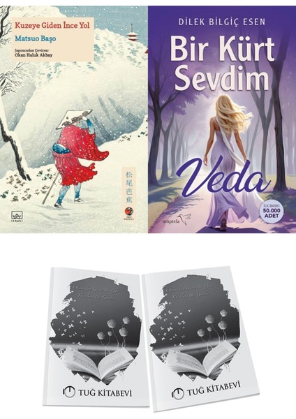 Kuzeye Giden Ince Yol ve Bir Kürt Sevdim Veda 2li Set + Hediyeli