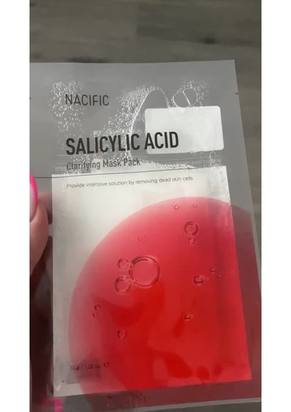 Salisilik Asitli Arındırıcı ve Gözenek Temizleyici Maske fırsatları