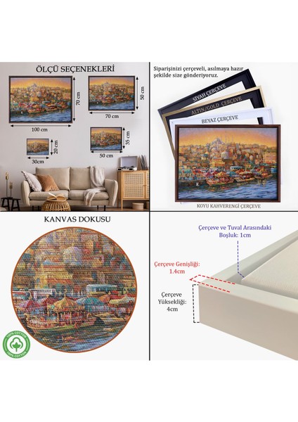 Altın Çerçeveli Sultan Ahmet Camii Önündeki Yavru Kedi Tablosu indirimleri