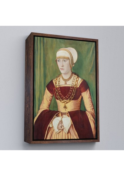 Beyaz Çerçeveli Barthel Beham'in Ursula Rudolph'un Tablosu fiyatları