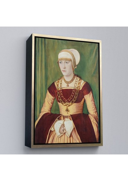 Beyaz Çerçeveli Barthel Beham'in Ursula Rudolph'un Tablosu modelleri