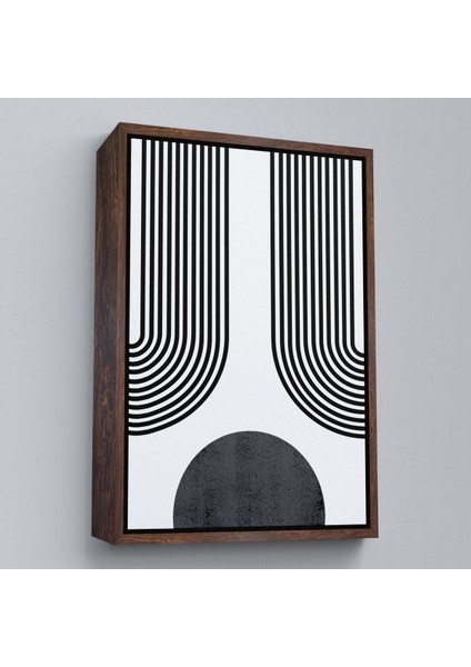 Siyah Çerçeveli Çocuk Odası Sevimli Yavru Ayı Tablosu modelleri