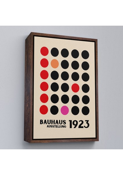 Siyah Çerçeveli Renkli Soyut Çiçekler Tablosu modelleri