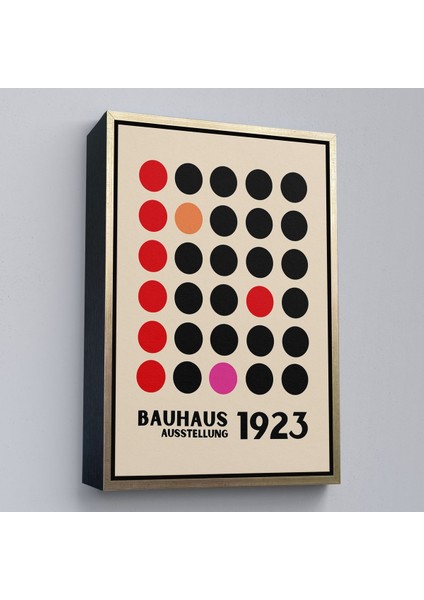 Siyah Çerçeveli Renkli Soyut Çiçekler Tablosu fırsatları