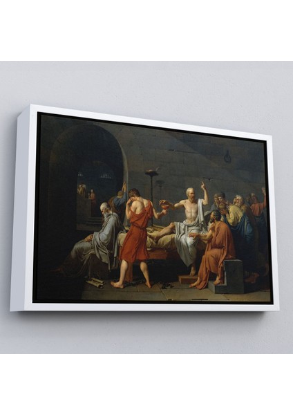 Siyah Çerçeveli Son Akşam Yemeği Leonardo Da Vinci Kanvas Tablo fiyatları