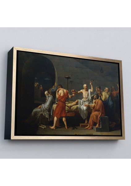 Siyah Çerçeveli Son Akşam Yemeği Leonardo Da Vinci Kanvas Tablo fırsatları