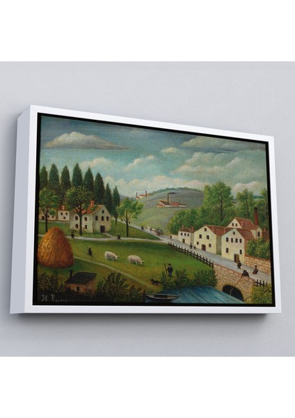 Kahverengi Çerçeveli Rousseau - Bebek Arabaları Pastoral Tablosu fırsatları