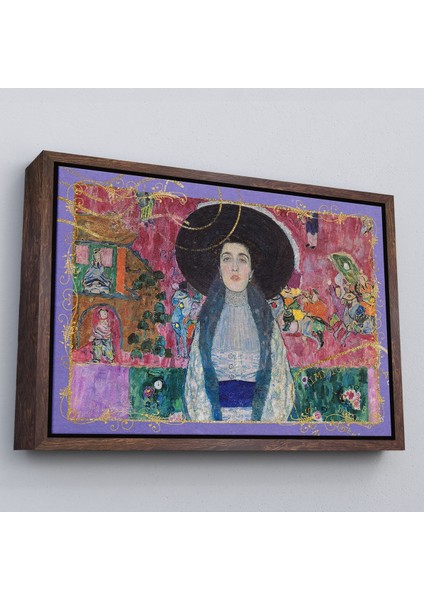 Altın Çerçeveli Gustav Klimt - Adele Bloch Tablo fırsatları