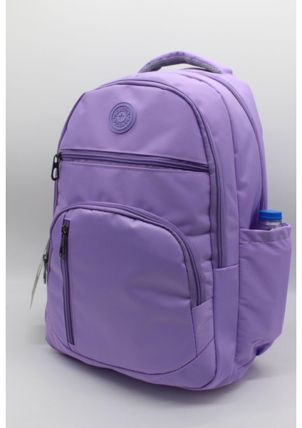1710 Suya Dayanıklı Okul Sırt Çantası Unisex Günlük Okul Çantası Lila fiyatları