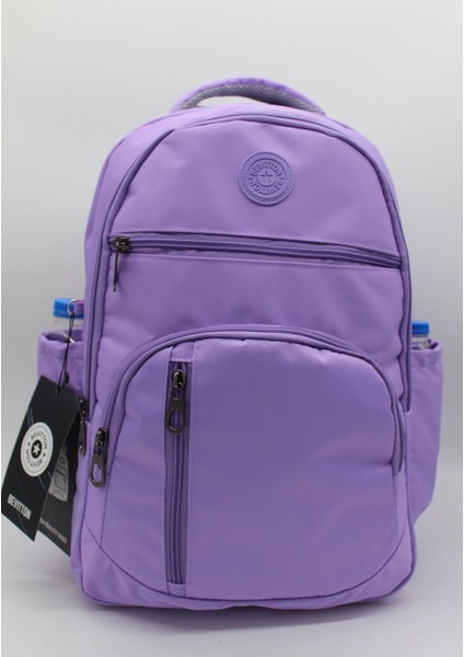 1710 Suya Dayanıklı Okul Sırt Çantası Unisex Günlük Okul Çantası Lila modelleri