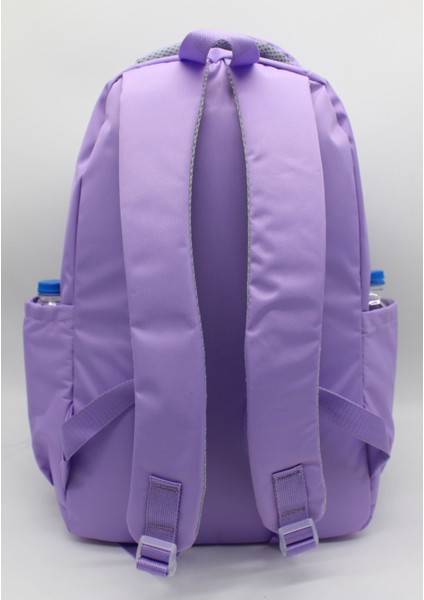 1710 Suya Dayanıklı Okul Sırt Çantası Unisex Günlük Okul Çantası Lila