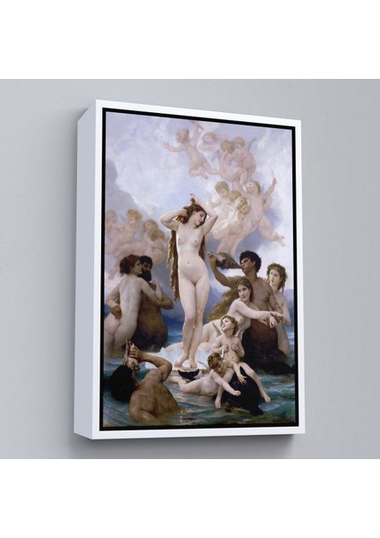 Altın Çerçeveli Venüsün Duğuşu Tablosu - Birth Of Venus William-Adolphe Bouguereau modelleri