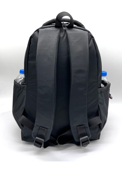 1710 Suya Dayanıklı Okul Sırt Çantası Unisex Günlük Okul Çantası Siyah indirimleri