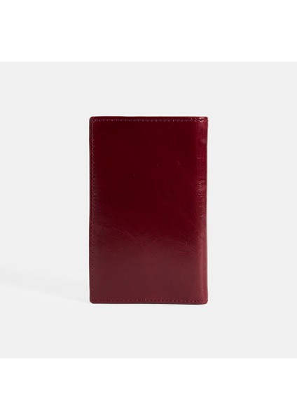 Kadın Bordo Deri Cüzdan modelleri