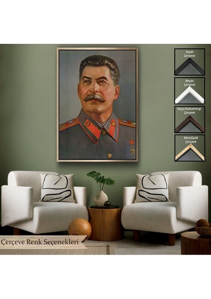 Altın Çerçeveli Joseph Stalin, Sovyet Sosyalist Cumhuriyetler Birliği Diktatörü Tablosu, Sscb