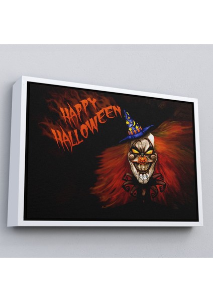 Kahverengi Çerçeveli Cadılar Bayramı Duvar Dekoru, Korkunç Kabaklar Cadılar Bayramı Duvar Tablosu fırsatları