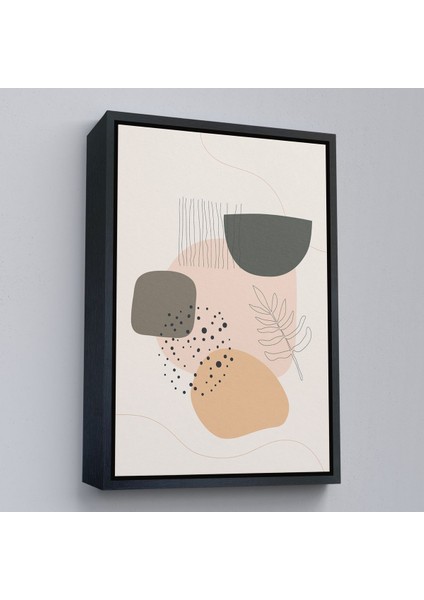 Altın Çerçeveli Iskandinav Soyut Tablo fiyatları