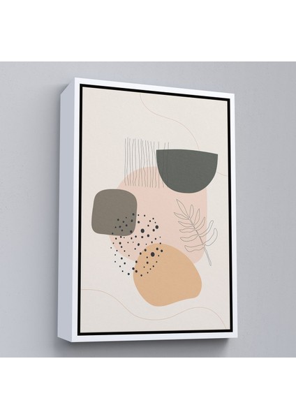 Altın Çerçeveli Iskandinav Soyut Tablo modelleri