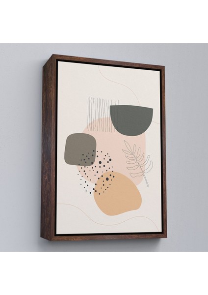 Altın Çerçeveli Iskandinav Soyut Tablo fırsatları