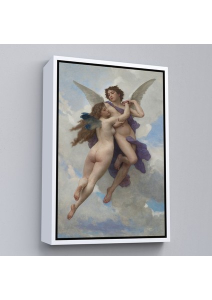 Siyah Çerçeveli William Adolphe Bouguereau Tarafından 1890 Yılında Yapılmış Kanvas Tablo fiyatları