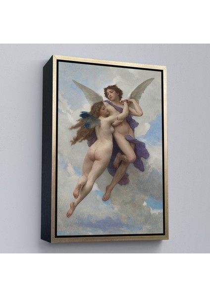 Siyah Çerçeveli William Adolphe Bouguereau Tarafından 1890 Yılında Yapılmış Kanvas Tablo fırsatları