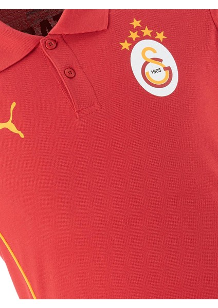Lisanslı Puma A Takım Polo Galatasaray Yazılı Kırmızı T-Shirt fiyatları