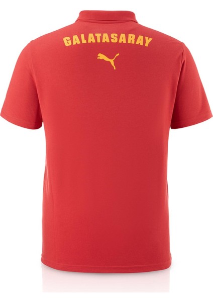 Lisanslı Puma A Takım Polo Galatasaray Yazılı Kırmızı T-Shirt modelleri
