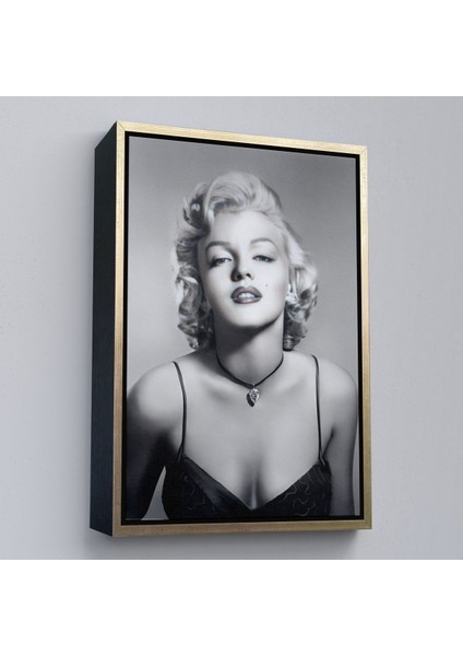 Beyaz Çerçeveli Marilyn Monroe Tablosu modelleri