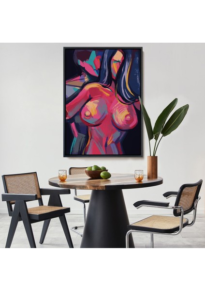 siyah çerçeveli çift tablosu