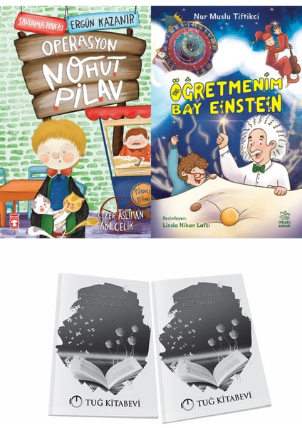 Operasyon Nohut Pilav ve Öğretmenim Bay Einstein + Hediyeli
