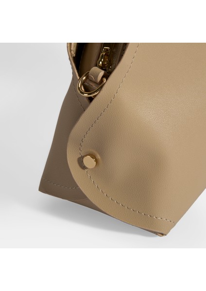 Kadın Bej Omuz Çantası