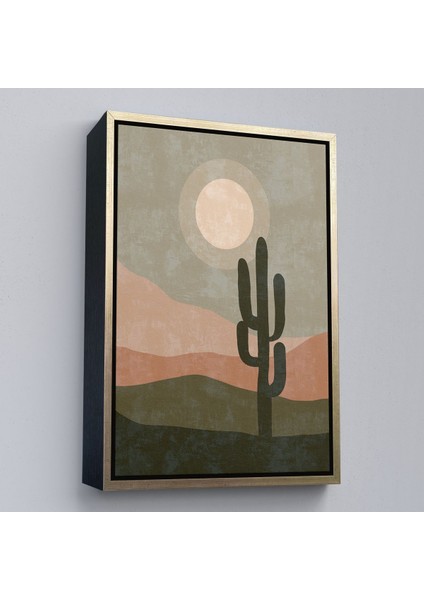 Kahverengi Çerçeveli Çocuk Odası Sevimli Güneş Tablosu fiyatları