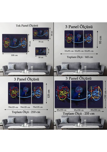 Insanların En Hayırlısı Insanlara Faydalı Olandır Yazılı Dekoratif Kanvas TABLO-3278