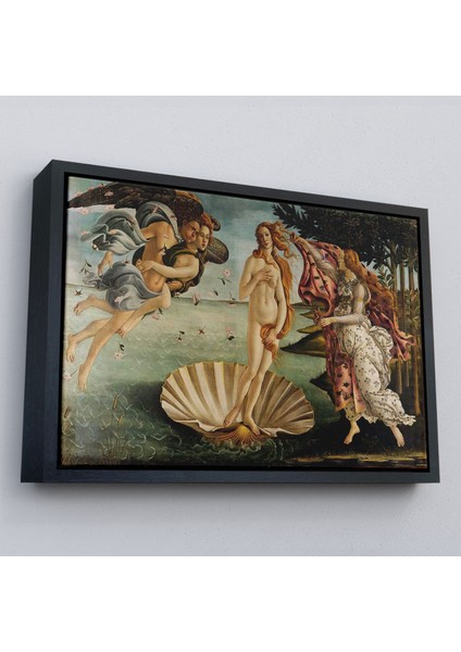 Çerçeveli Sandro Botticelli'nin Venüs'ün Doğuşu Isimli ESERI-5163 modelleri