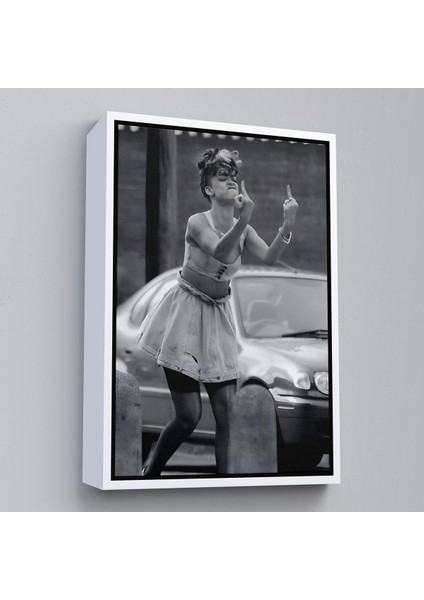 Siyah Çerçeveli Beyonce Umrumda Değil Haraketi Duvar Tablosu fiyatları