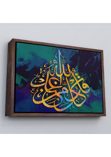 Çerçeveli Modern Dini Dekoratif Kanvas TABLO-3382 fiyatları