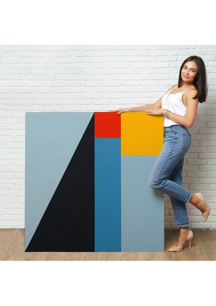 Léon Wuidar - Soyut TABLO-8302 fiyatları