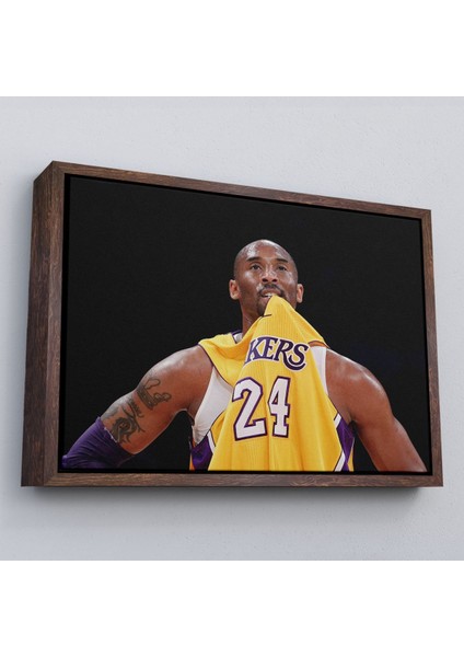 Çerçeveli Kobe Bryant Kanvas TABLO-5140 fiyatları
