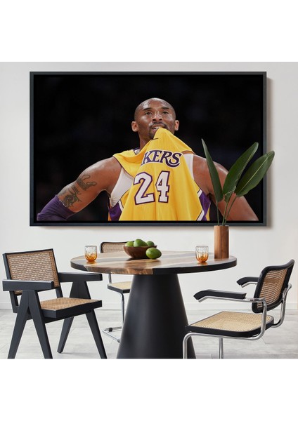 Çerçeveli Kobe Bryant Kanvas TABLO-5140