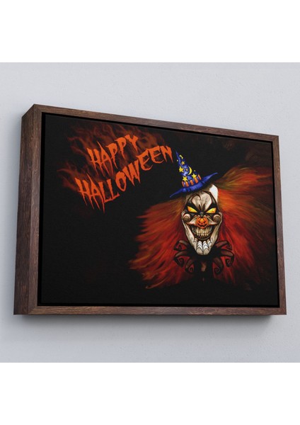 Çerçeveli Cadılar Bayramı Duvar Dekoru, Korkunç Kabaklar Cadılar Bayramı Duvar TABLOSU-5193 fiyatları