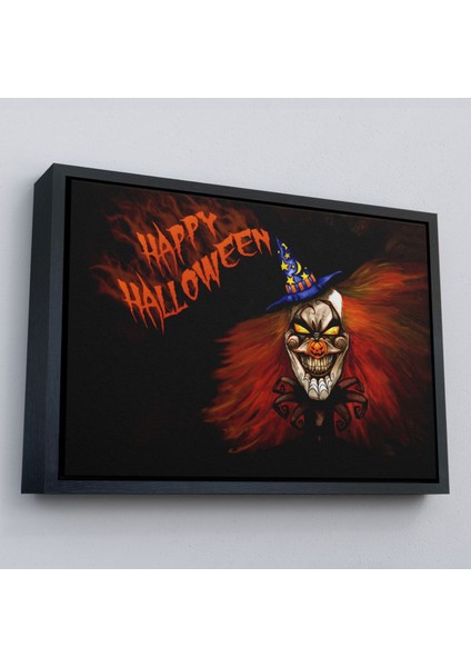 Çerçeveli Cadılar Bayramı Duvar Dekoru, Korkunç Kabaklar Cadılar Bayramı Duvar TABLOSU-5193 fırsatları