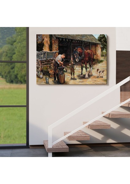 Ortacağ Alman Köy Yaşamı TABLOSU-6606 indirimleri