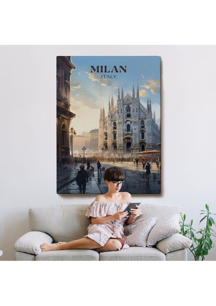 Milan Italya TABLOSU-7693