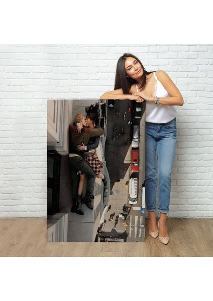 Ölüm Öpücüğü Tablolsu - The Kiss Of DEATH-7962 fiyatları