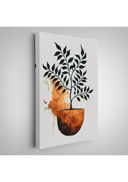 Dekoratif Minimal Bitki TABLOSU-7651