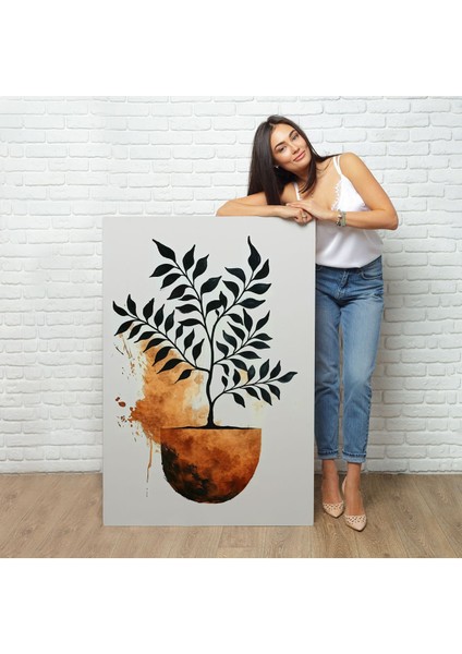 Dekoratif Minimal Bitki TABLOSU-7651 fiyatları